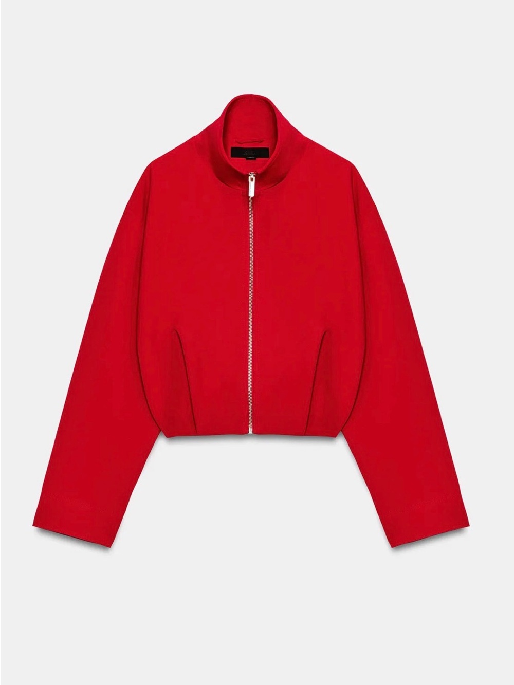 Zara Red Bomber Jacket